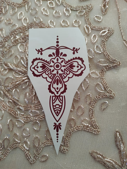 DIY Cross Inspired Tattoo Transfer